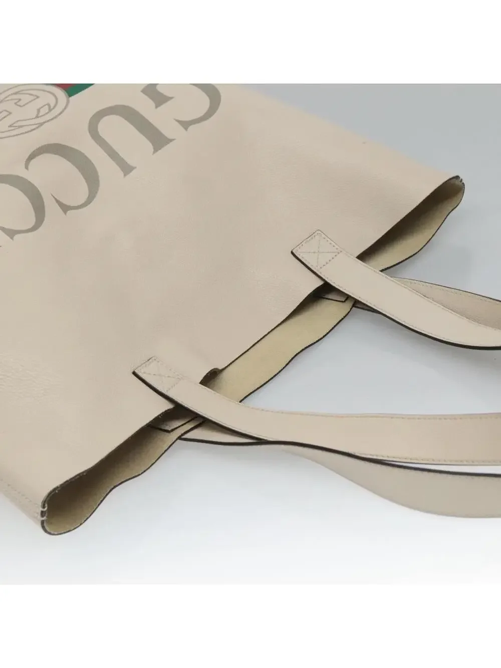 Gucci Web Sherry Line Tote Bag Leather #344027G73B